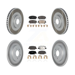 Transit Auto KGF-102732 Disc Brake Kit for 2020-2024 Hyundai Palisade, Kia Telluride - Front and Rear