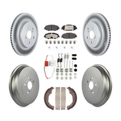 Transit Auto KGF-102734 Disc Brake Kit for 2019 Toyota Corolla - Front and Rear