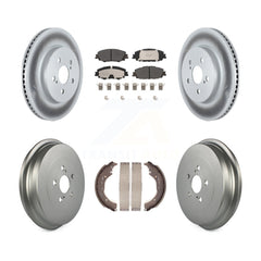 Transit Auto KGF-102735 Disc Brake Kit for 2019 Toyota Corolla - Front and Rear