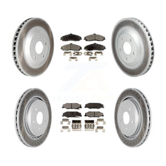 Transit Auto KGF-102737 Disc Brake Kit for 2008 Cadillac XLR - Front and Rear