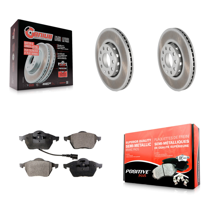 Transit Auto KGF-102751 Disc Brake Kit for 1992-1999 Audi A6 Quattro, Audi 100 Quattro - Front