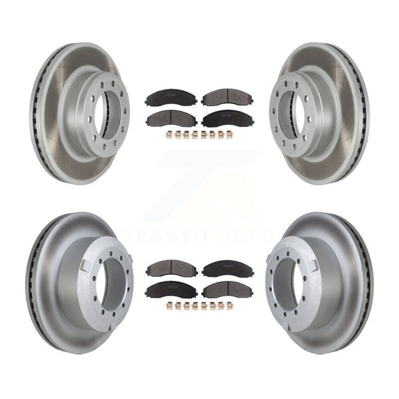 Transit Auto KGF-102752 Disc Brake Kit for 2017-2022 Ford F-550 Super Duty, Ford F-600 Super Duty, Ford F-450 Super Duty - Front and Rear