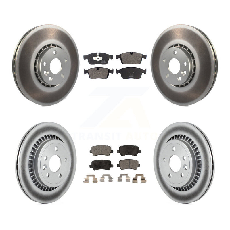Transit Auto KGF-102753 Disc Brake Kit for 2017 Volvo XC60 - Front and Rear