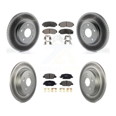Transit Auto KGF-102756 Disc Brake Kit for 2020 Honda CR-V - Front and Rear