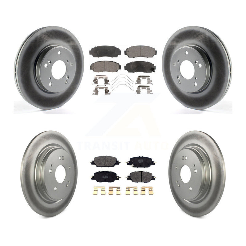 Transit Auto KGF-102756 Disc Brake Kit for 2020 Honda CR-V - Front and Rear