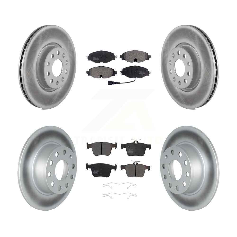 Transit Auto KGF-102757 Disc Brake Kit for 2022-2023 Volkswagen Taos - Front and Rear