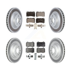 Transit Auto KGF-102761 Disc Brake Kit for 2017-2019 Tesla S, Tesla X - Front and Rear