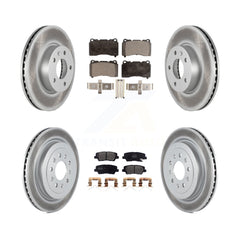 Transit Auto KGF-102762 Disc Brake Kit for 2019 Cadillac ATS - Front and Rear