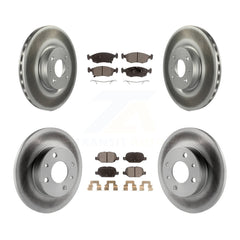 Transit Auto KGF-102763 Disc Brake Kit for 2018-2019 Fiat 500 - Front and Rear