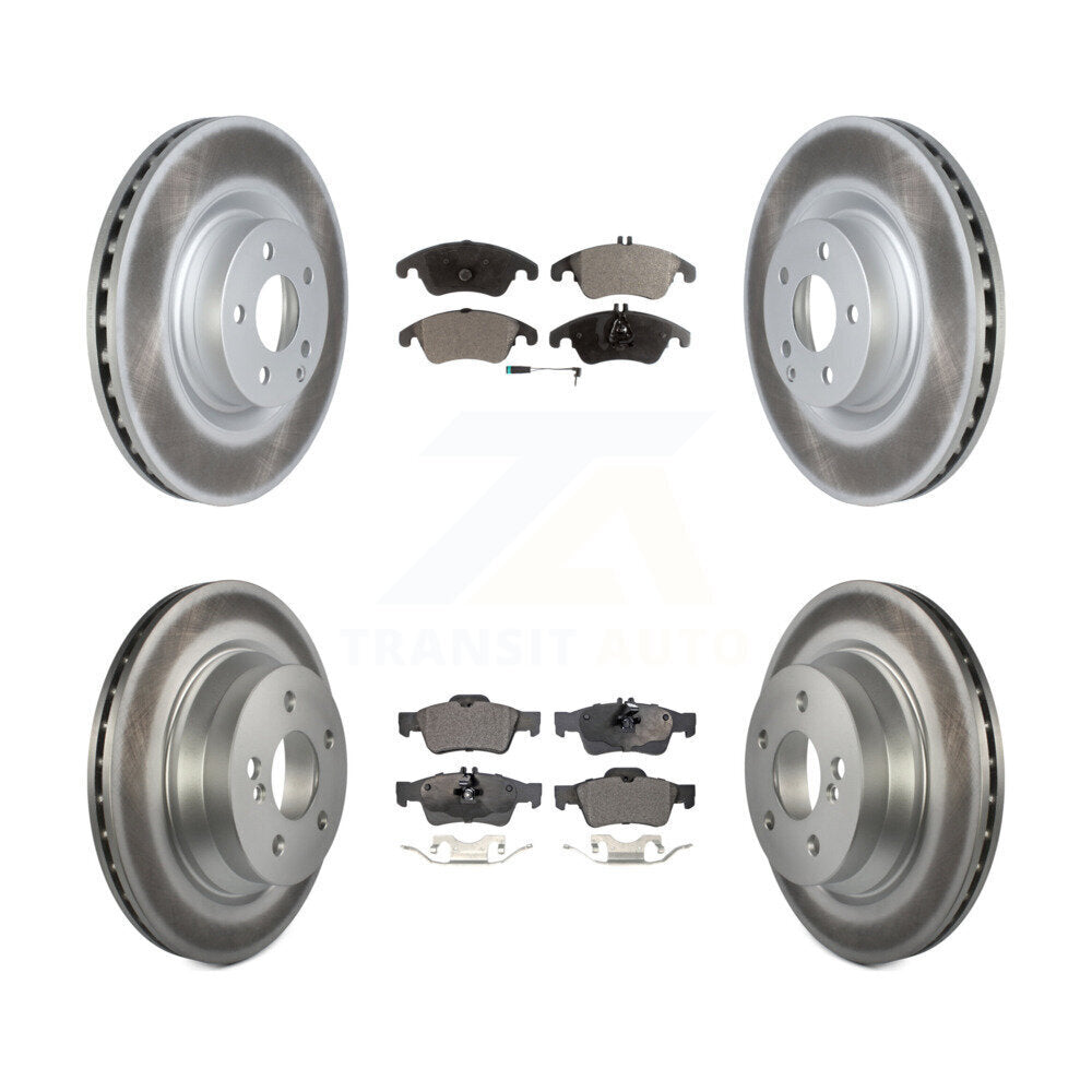 Transit Auto KGF-102765 Disc Brake Kit for 2015-2016 Mercedes-Benz E400 - Front and Rear