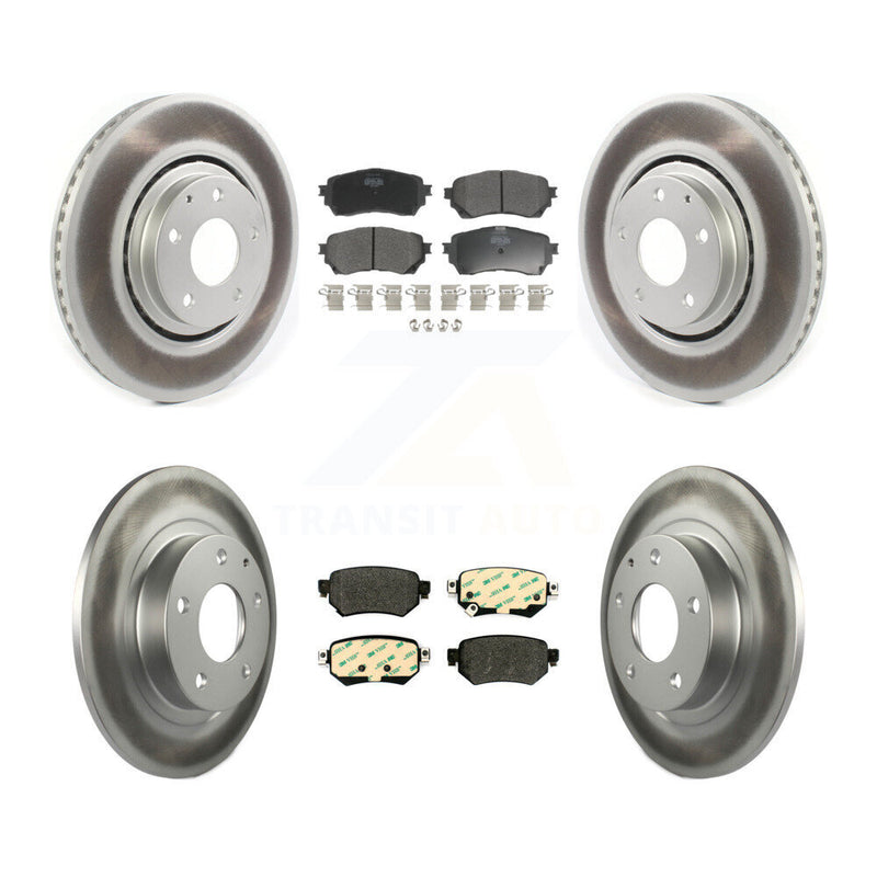 Transit Auto KGF-102767 Disc Brake Kit for 2021 Mazda 6 - Front and Rear