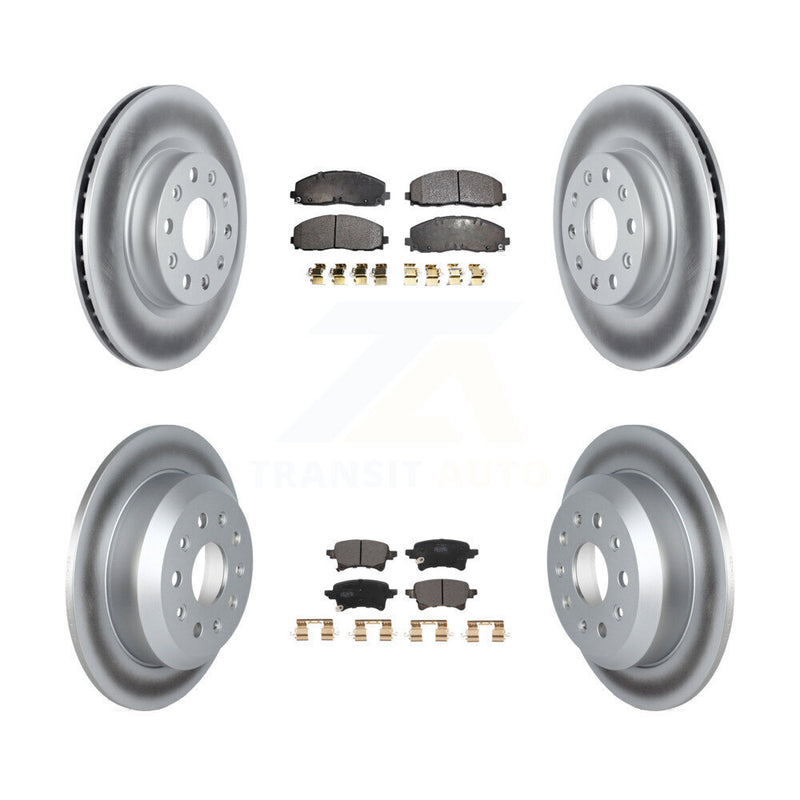 Transit Auto KGF-102768 Disc Brake Kit for 2021 Jeep Wrangler - Front and Rear