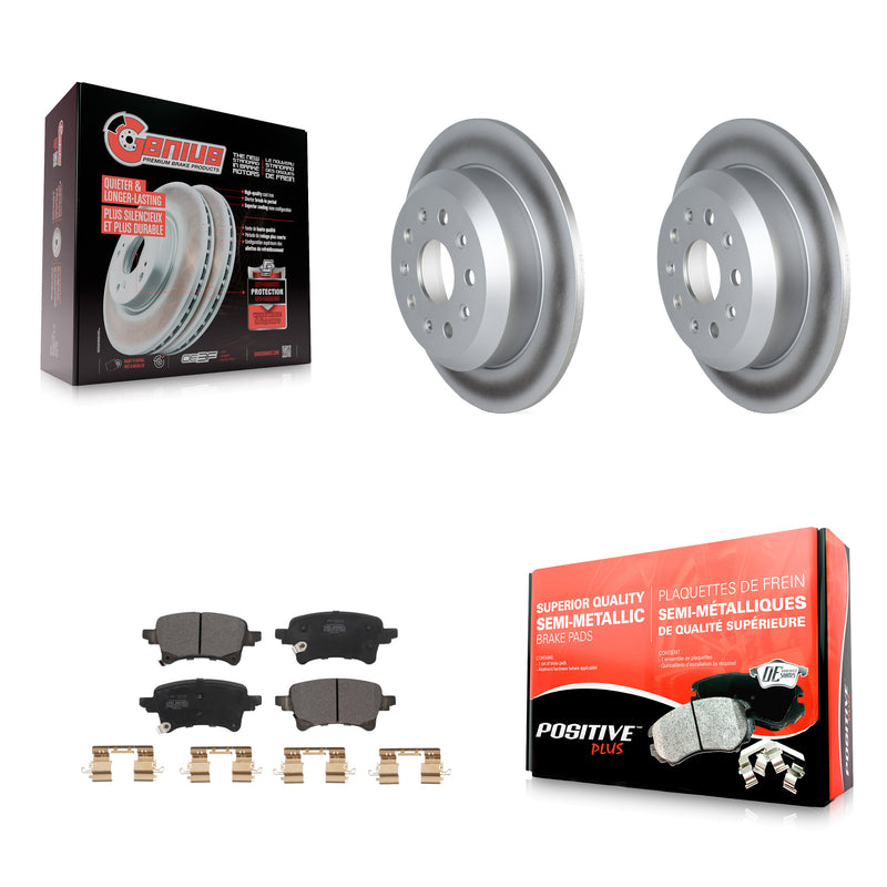 Transit Auto KGF-102775 Disc Brake Kit for 2021 Jeep Wrangler - Rear