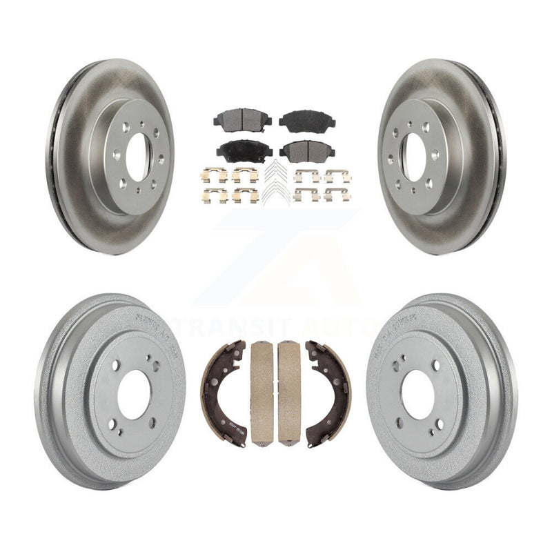 Transit Auto KGF-102781 Disc Brake Kit for 2004-2005 Honda Civic - Front and Rear