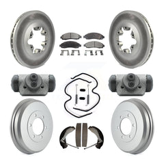 Transit Auto KGF-102783 Disc Brake Kit for 2004-2008 Isuzu i-290, Isuzu i-370 and More - Front and Rear