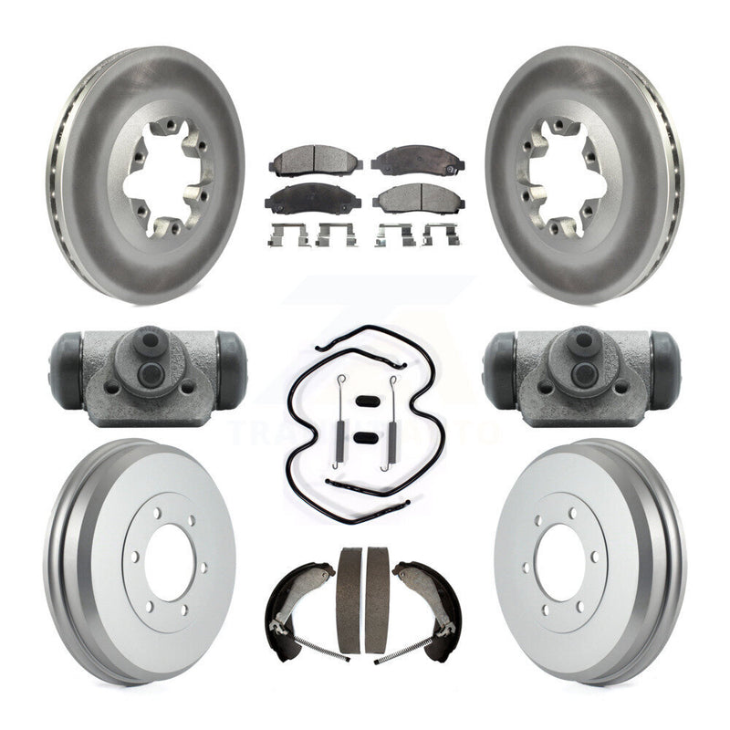 Transit Auto KGF-102783 Disc Brake Kit for 2004-2008 Isuzu i-290, Isuzu i-370 and More - Front and Rear