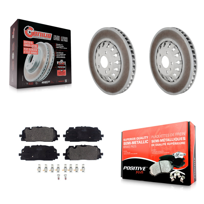 Transit Auto KGF-102791 Disc Brake Kit for 2017-2022 Audi A8 Quattro, Audi A6 Quattro and More - Front