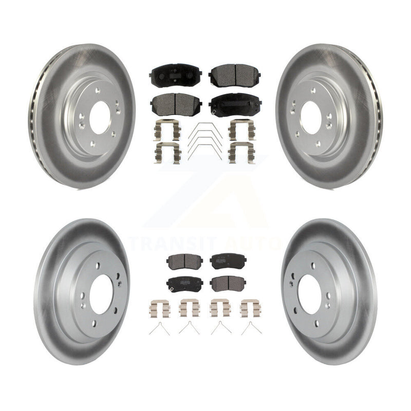 Transit Auto KGF-102797 Disc Brake Kit for 2018-2021 Hyundai Kona - Front and Rear