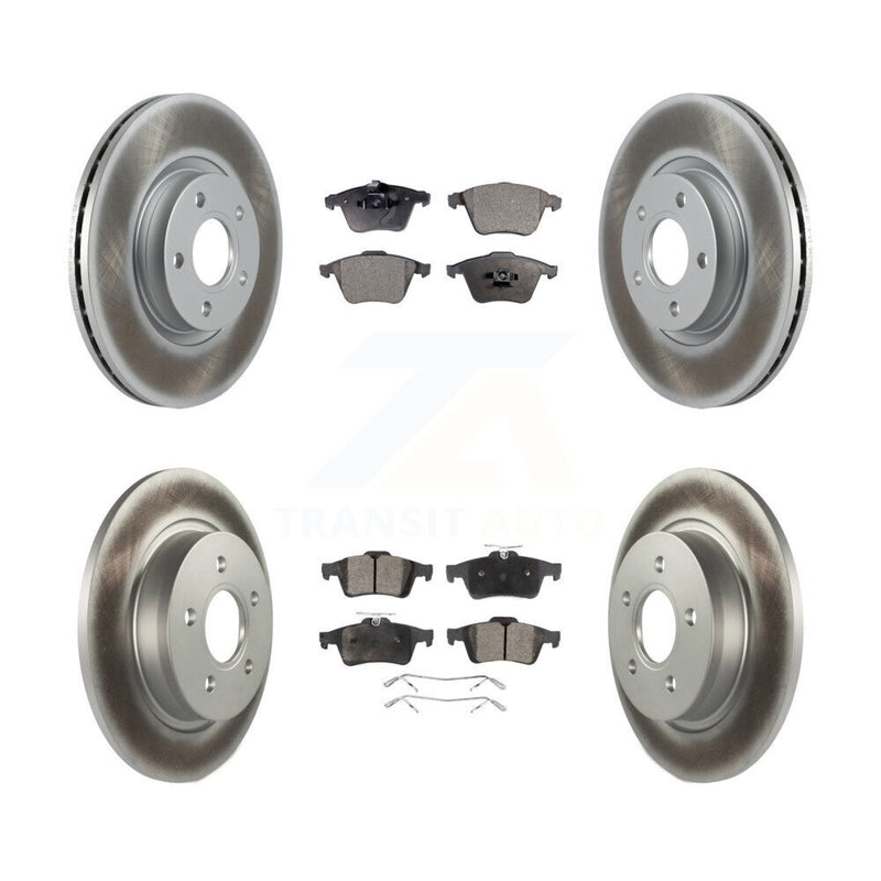 Transit Auto KGF-102800 Disc Brake Kit for 2004 Volvo S40 - Front and Rear