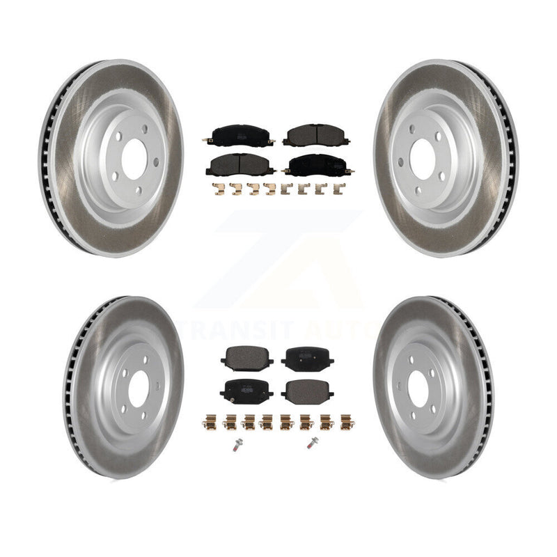 Transit Auto KGF-102801 Disc Brake Kit for 2020-2023 Lincoln Aviator - Front and Rear