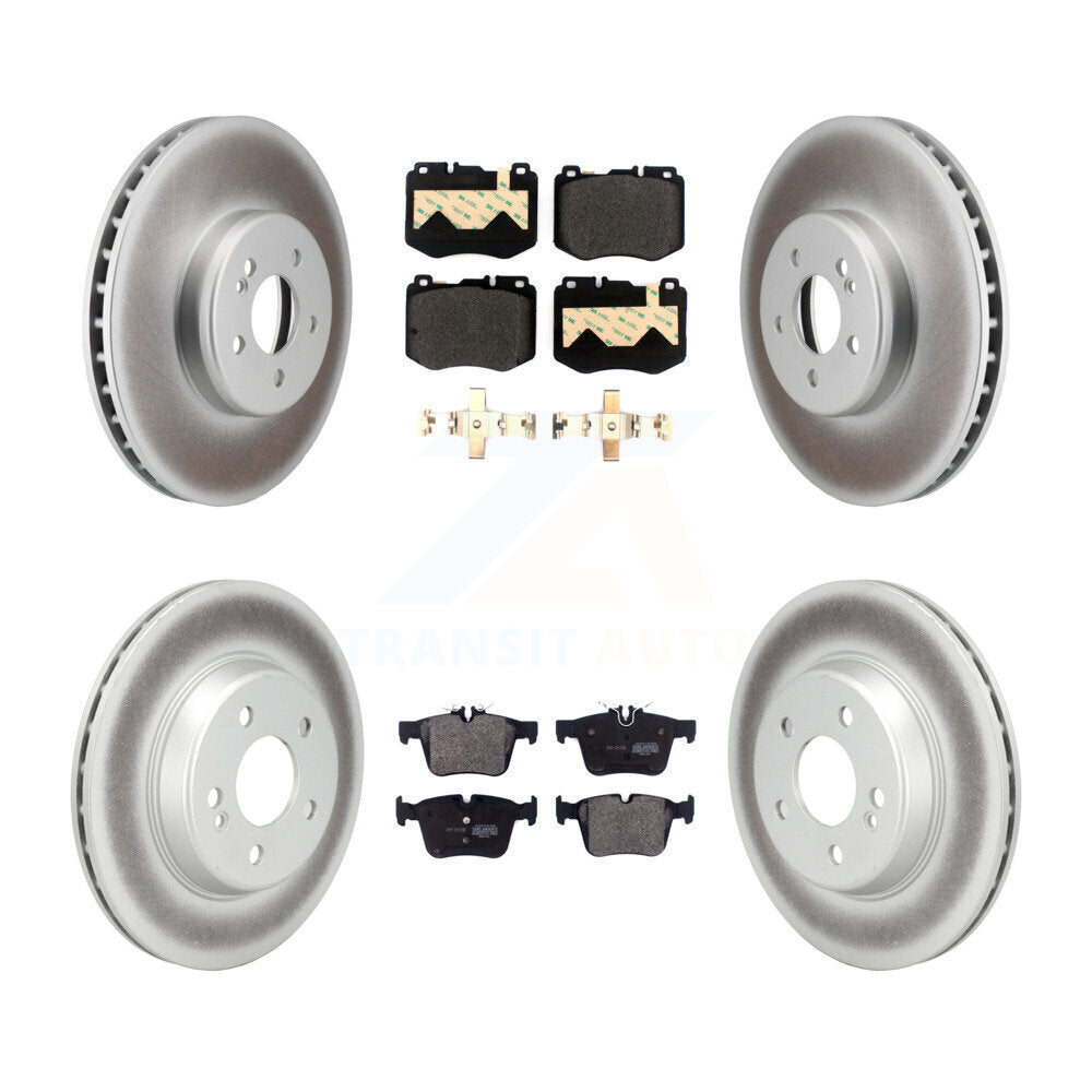Transit Auto KGF-102802 Disc Brake Kit for 2015-2018 Mercedes-Benz C300, Mercedes-Benz C350e, Mercedes-Benz C400 - Front and Rear