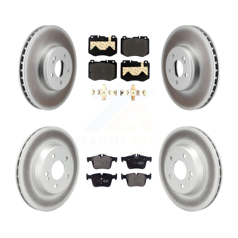 Transit Auto KGF-102802 Disc Brake Kit for 2015-2018 Mercedes-Benz C300, Mercedes-Benz C350e, Mercedes-Benz C400 - Front and Rear