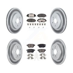 Transit Auto KGF-102803 Disc Brake Kit for 2019 Toyota Corolla - Front and Rear