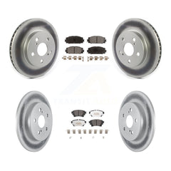 Transit Auto KGF-102804 Disc Brake Kit for 2020-2022 Toyota Corolla - Front and Rear