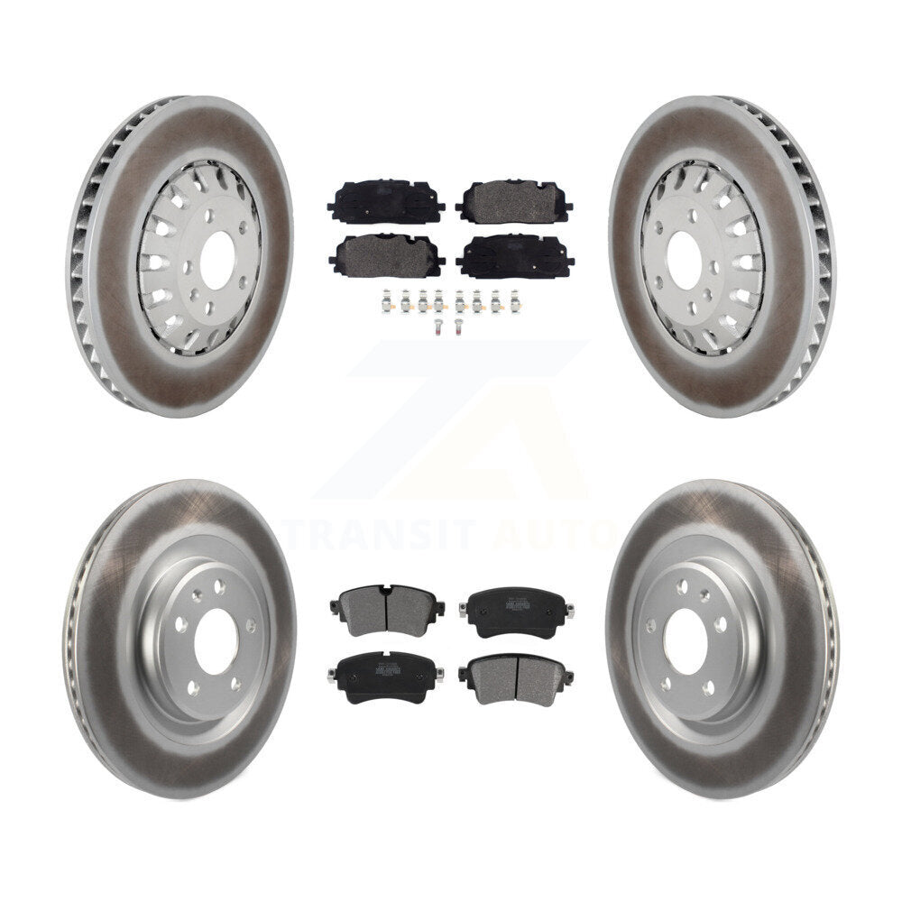 Transit Auto KGF-102806 Disc Brake Kit for 2019-2020 Audi A6 Quattro, Audi A7 Sportback - Front and Rear