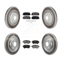 Transit Auto KGF-102806 Disc Brake Kit for 2019-2020 Audi A6 Quattro, Audi A7 Sportback - Front and Rear