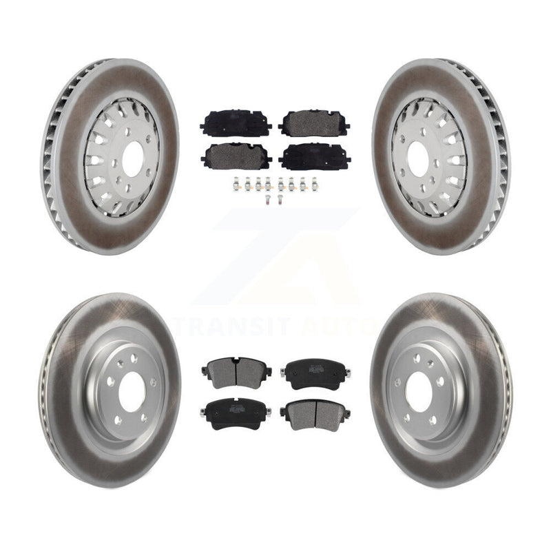 Transit Auto KGF-102806 Disc Brake Kit for 2019-2020 Audi A6 Quattro, Audi A7 Sportback - Front and Rear