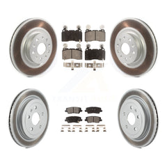 Transit Auto KGF-102809 Disc Brake Kit for 2015 Cadillac CTS - Front and Rear