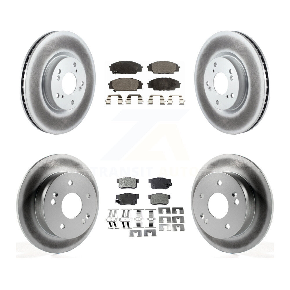 Transit Auto KGF-102812 Disc Brake Kit for 2002-2006 Acura RSX - Front and Rear