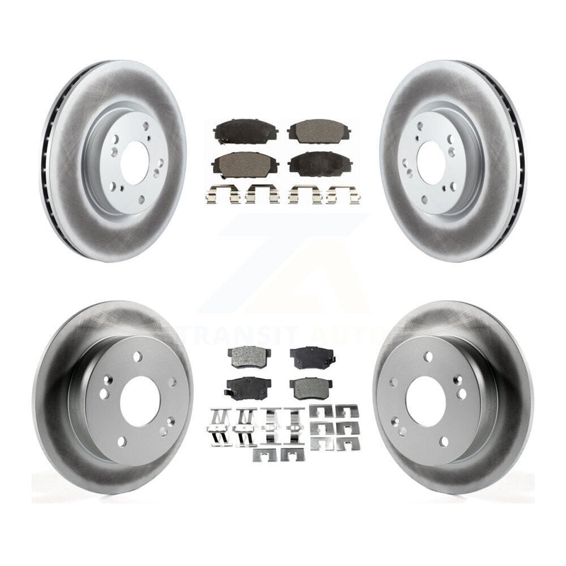 Transit Auto KGF-102812 Disc Brake Kit for 2002-2006 Acura RSX - Front and Rear