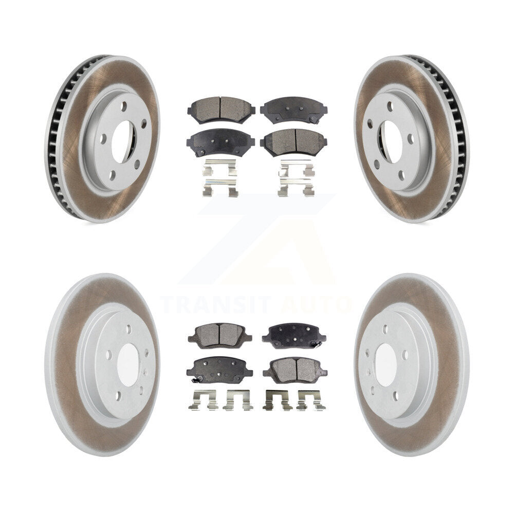 Transit Auto KGF-102835 Disc Brake Kit for 2005 Pontiac Montana - Front and Rear