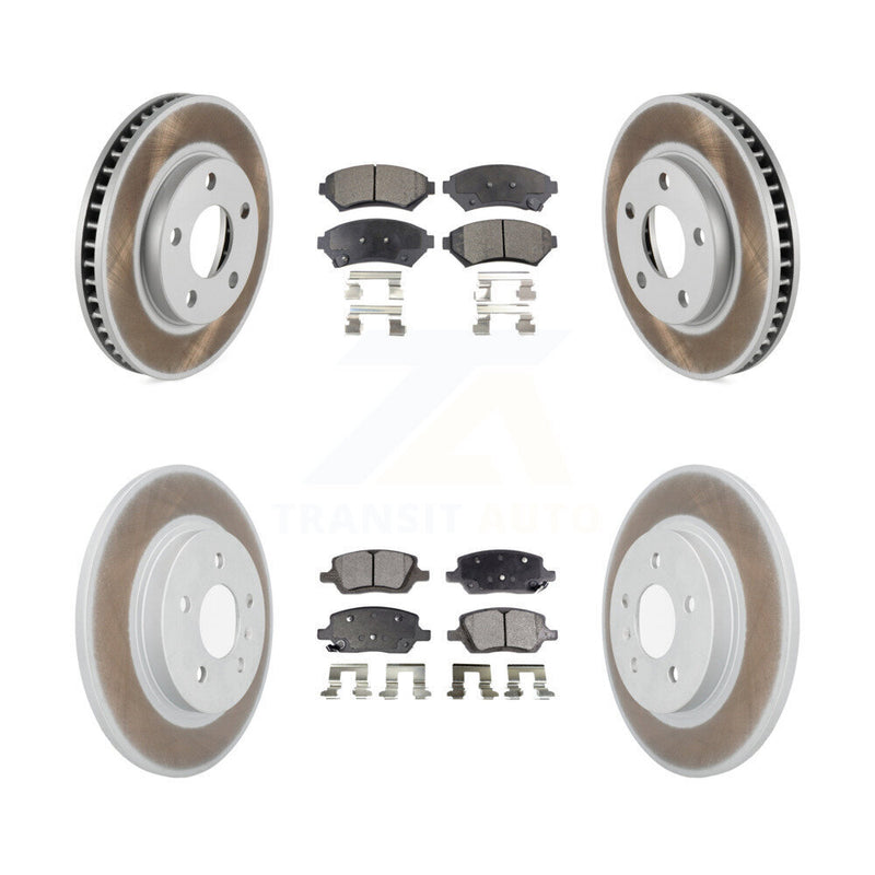 Transit Auto KGF-102835 Disc Brake Kit for 2005 Pontiac Montana - Front and Rear