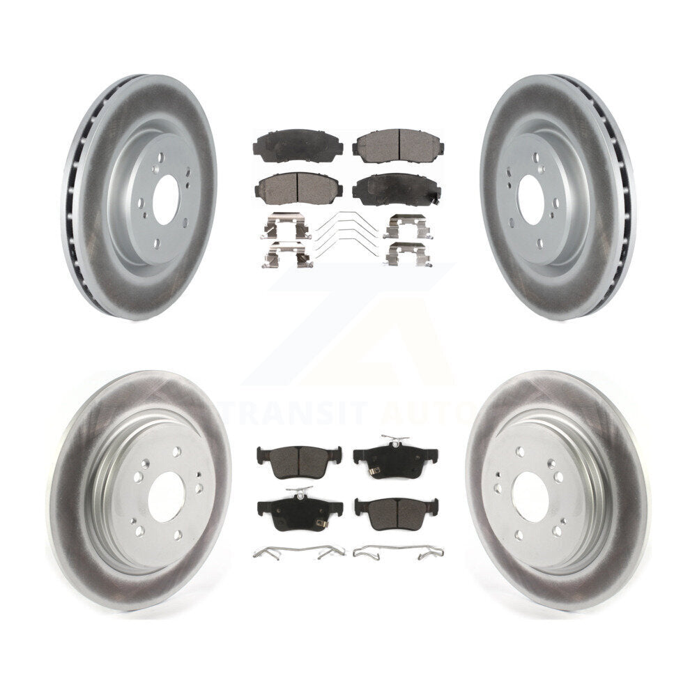 Transit Auto KGF-102836 Disc Brake Kit for 2019-2021 Acura RDX - Front and Rear