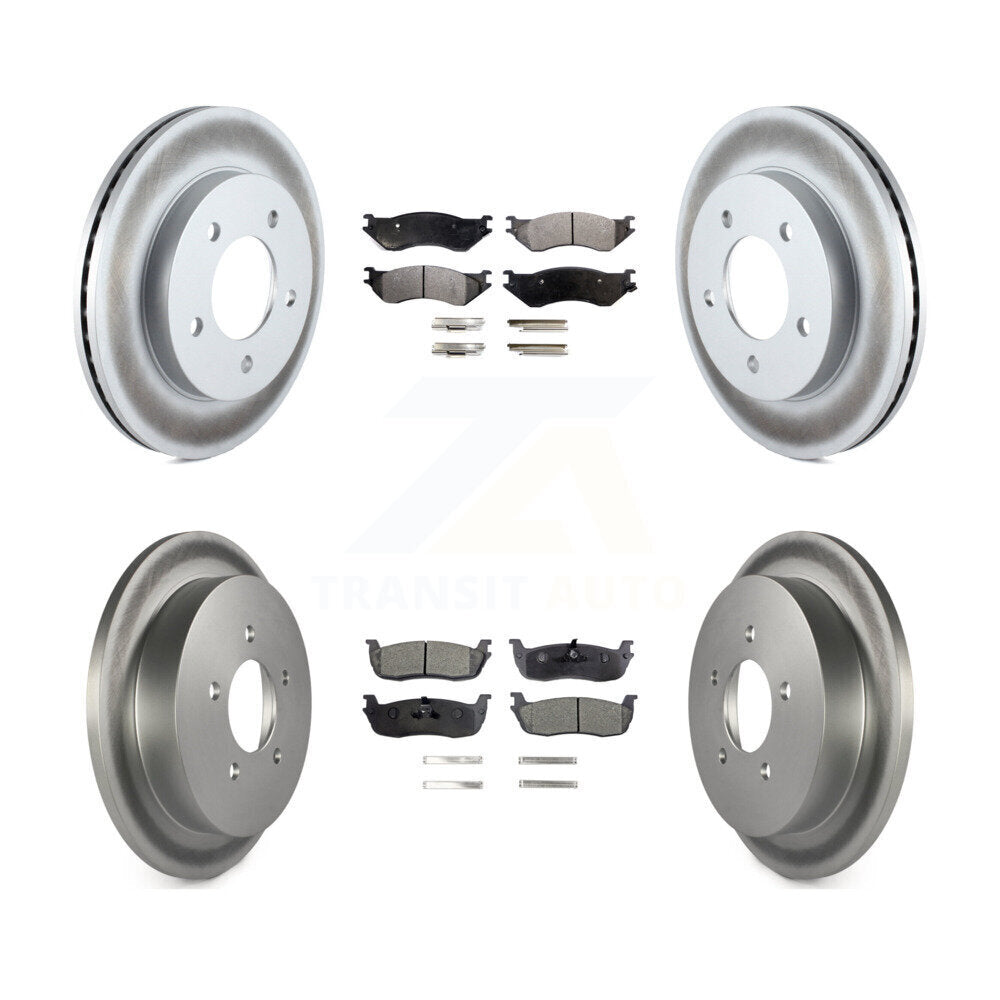 Transit Auto KGF-102837 Disc Brake Kit for 2004 Ford F-150 Heritage - Front and Rear