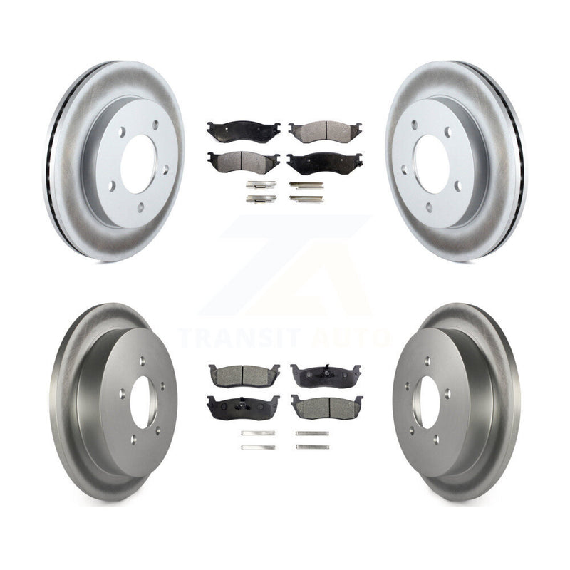 Transit Auto KGF-102837 Disc Brake Kit for 2004 Ford F-150 Heritage - Front and Rear