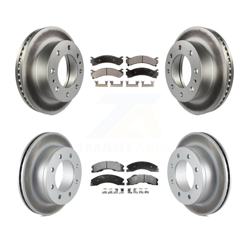 Transit Auto KGF-102838 Disc Brake Kit for 2010-2011 Chevrolet Express 4500 - Front and Rear