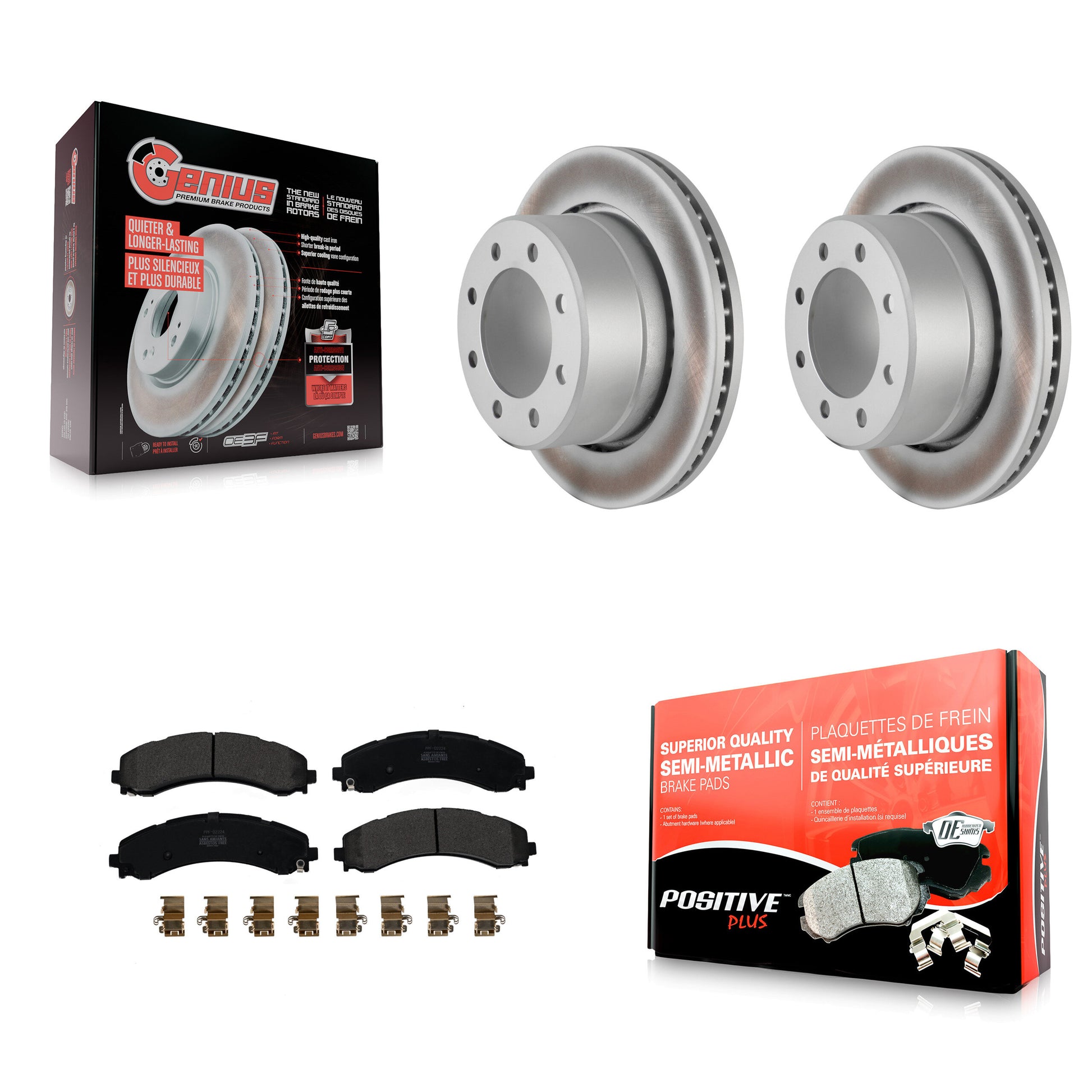 Transit Auto KGF-102844 Disc Brake Kit for 2020-2021 Ram 3500 - Rear