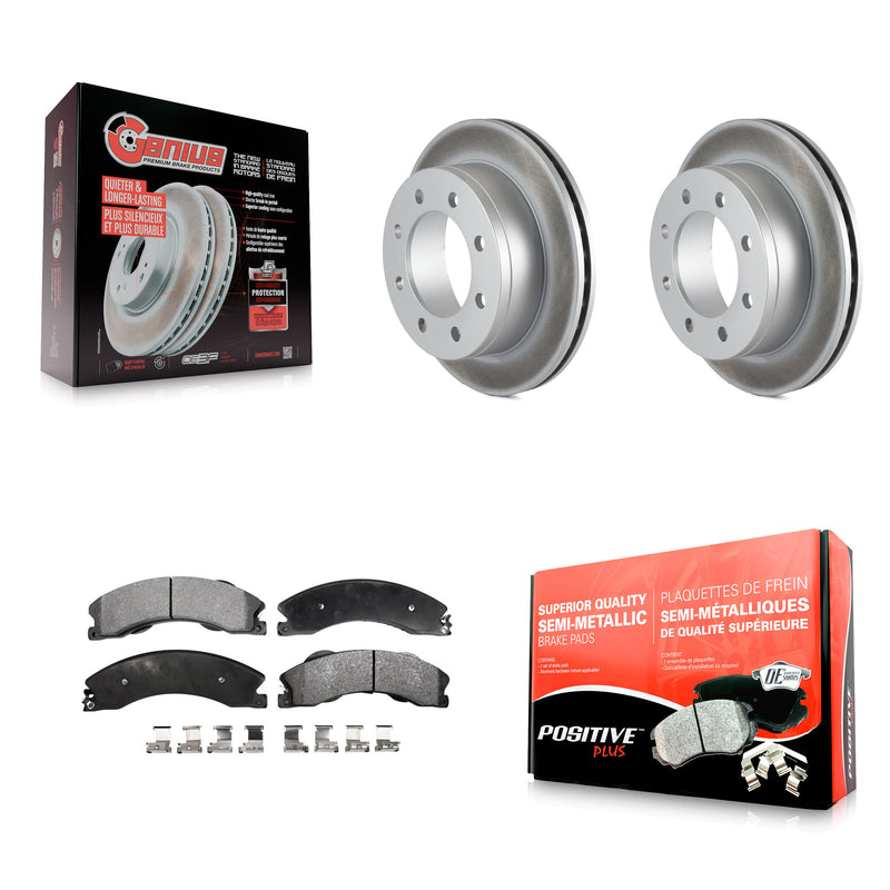 Transit Auto KGF-102845 Disc Brake Kit for 2010-2011 Chevrolet Express 4500 - Rear
