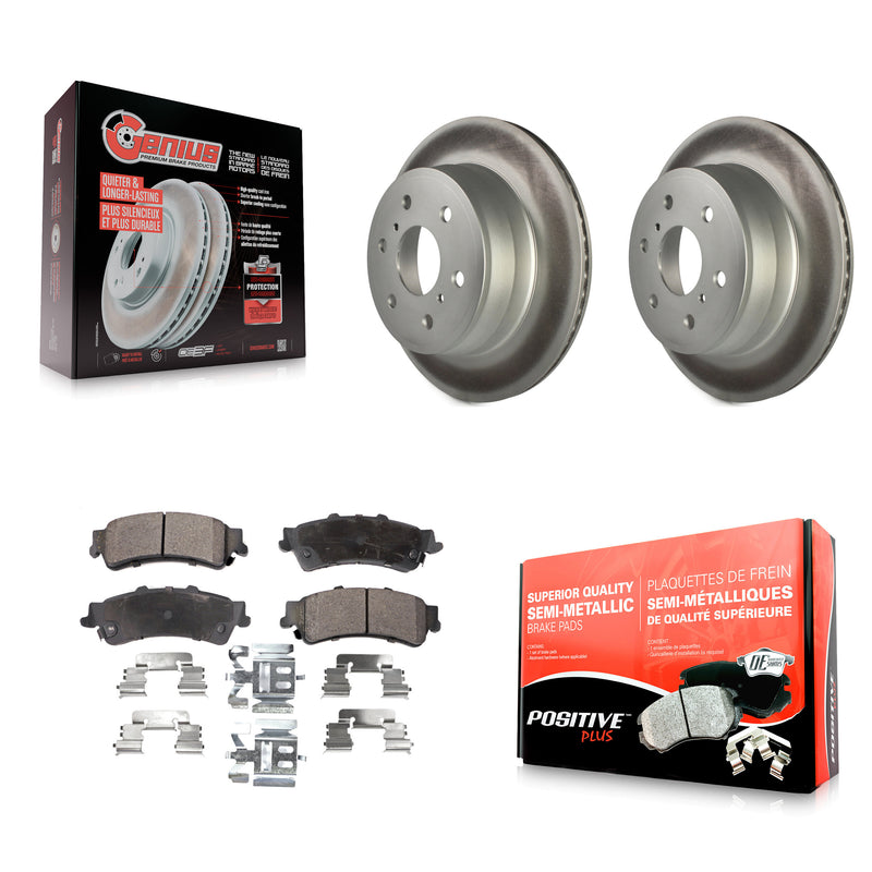 Transit Auto KGF-102847 Disc Brake Kit for 2007 GMC Sierra 1500 Classic - Rear