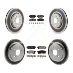 Transit Auto KGF-102854 Disc Brake Kit for 2019 Toyota C-HR - Front and Rear