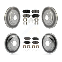Transit Auto KGF-102856 Disc Brake Kit for 2018-2022 Kia Forte5, Hyundai Elantra GT - Front and Rear