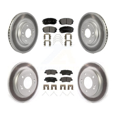 Transit Auto KGF-102866 Disc Brake Kit for 2019-2023 Kia Forte, Kia Forte5, Hyundai Veloster - Front and Rear
