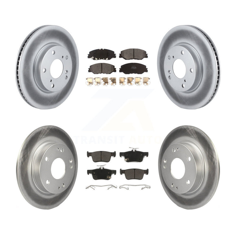 Transit Auto KGF-102869 Disc Brake Kit for 2022-2024 Honda Civic - Front and Rear