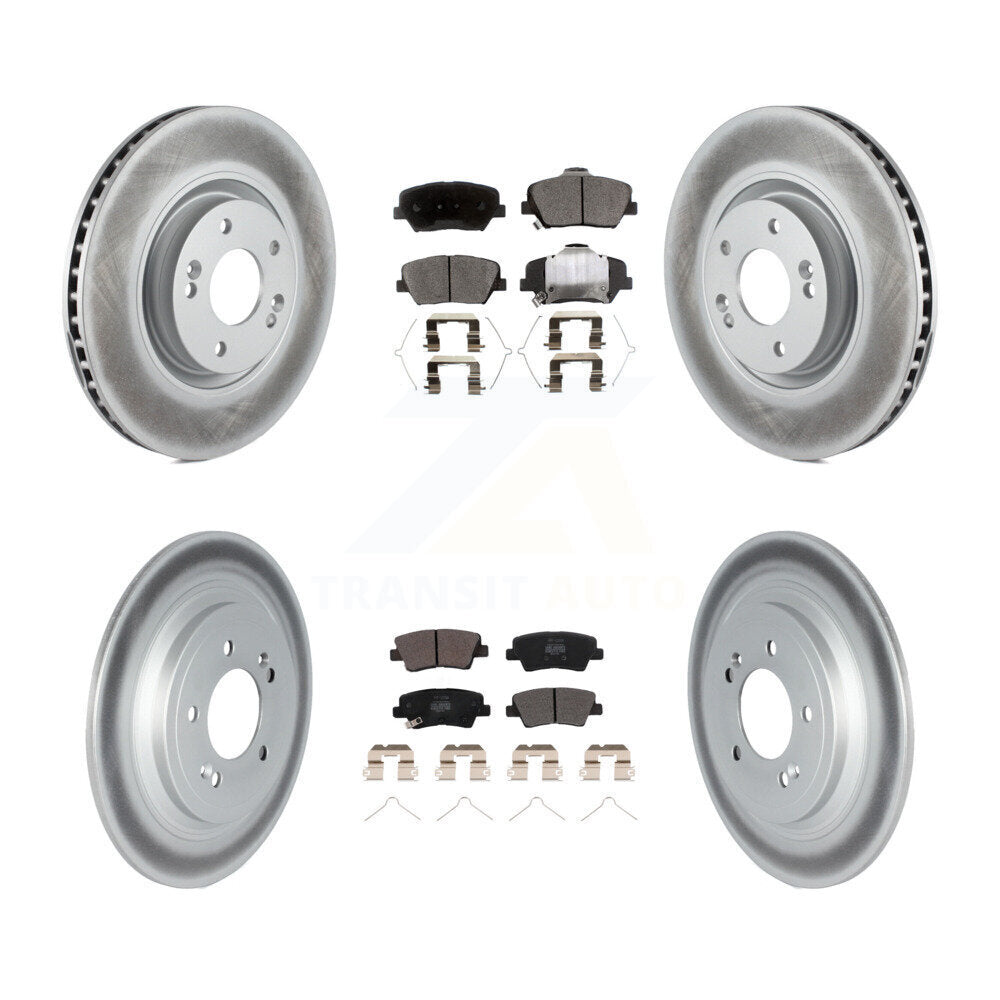 Transit Auto KGF-102870 Disc Brake Kit for 2019-2020 Hyundai Nexo - Front and Rear