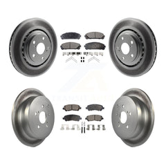 Transit Auto KGF-102871 Disc Brake Kit for 2014 Toyota Highlander - Front and Rear