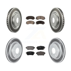Transit Auto KGF-102874 Disc Brake Kit for 2019 Nissan Rogue - Front and Rear